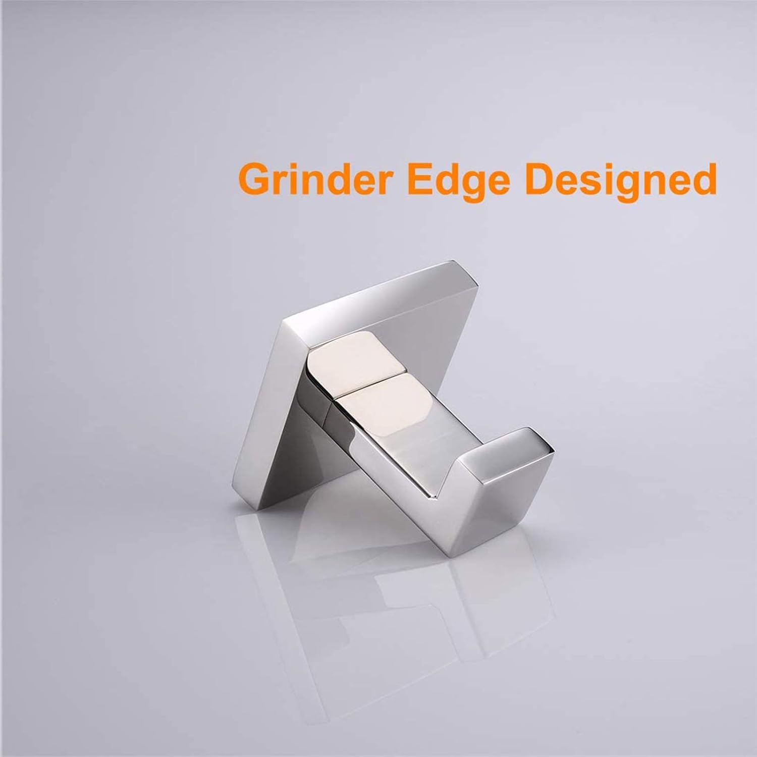 Towel Coat Hooks SUS304 Stainless Steel Bathroom Bathroom Hardware Clothes Garage Hotel Cabinet Closet Sponges Robe Hook Wall Mounted Kitchen Heavy Duty Bath Door Hanger