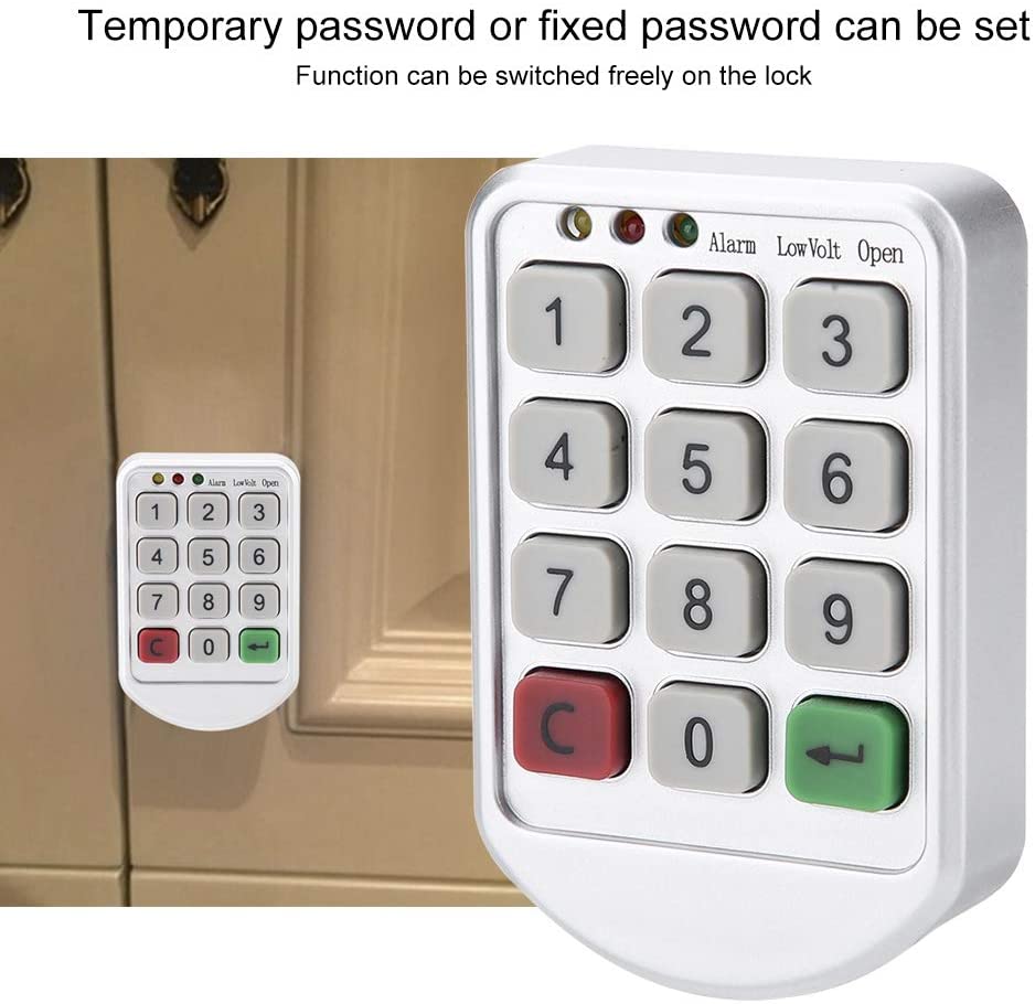 STANDALONE CABINET LOCK WITH KEYPAD
