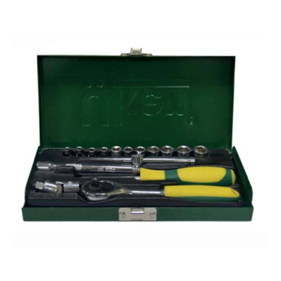 UKEN U5980 Socket Set 3/8" DR, 19Pcs