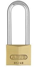 Abus Brass Padlock Long Shackle 65/40HB63 Keyed different system