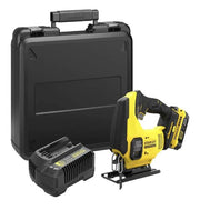 Stanley Cordless V20 Jigsaw 18V 2.0Ah 1 Battery & Charger Kit Box  SFMCS600D1K-GB