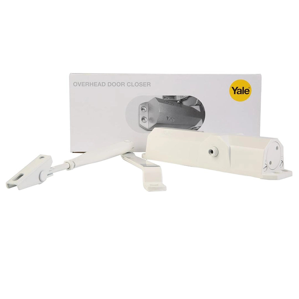 Yale Door Closer 80kg white 7221220053
