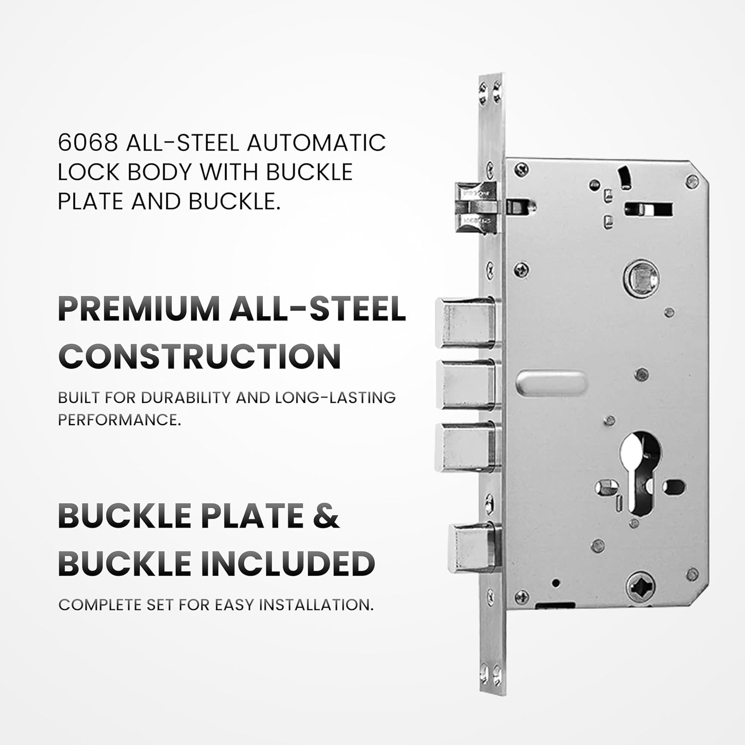 Altix A7 PRO Premium Smart Lock Face Recognition, Video Intercom, Live Video, Fingerprint, Passcode & IC Card Advanced Keyless Entry Door Lock with TT LOCK App Premium Zinc Alloy Build (Matt Black)