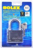 Solex Chrome Padlock 60mm