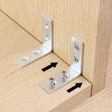 Galvanized L-Shaped Corner Bracket 3/4 INCH