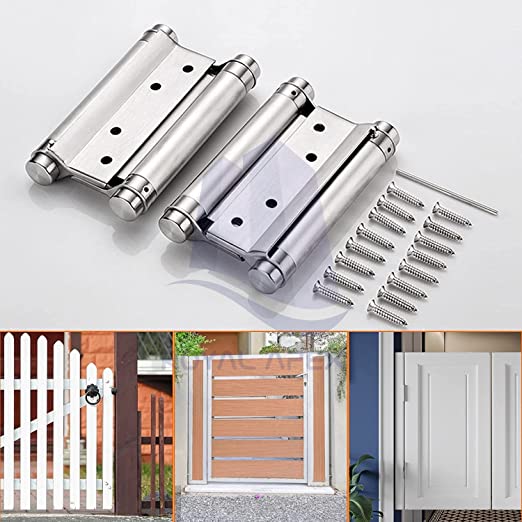 Hinge S.S. Double Action 4"