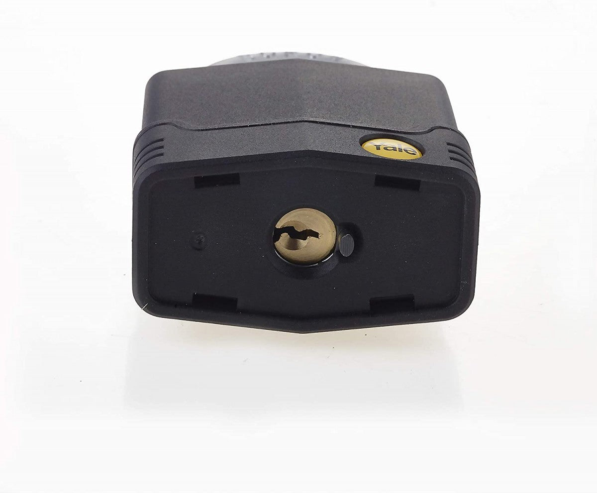 قفل Yale Y227/55/126/1 عالي الأمان ومقاوم للعوامل الجوية ومضاد للقطع، مقاس 55 مم، عبوة من قطعة واحدة، مناسب للاستخدام في الهواء الطلق 