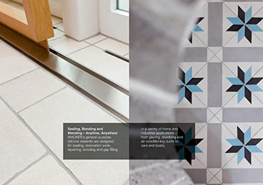 Wacker Germany Silicone Sealant General Purpose Gp (White, 280Ml)