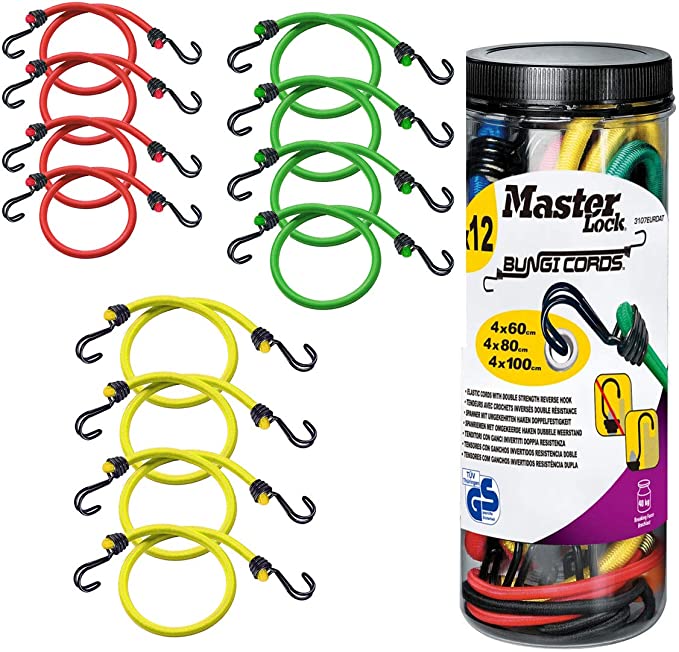 Master Lock Twin Wire bungee12-pack Model No. 3107EURDAT