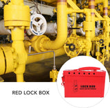 Lockout Tagout Box Kit 12 Loto Lock Holes, Tag Out Station