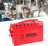 Lockout Tagout Box Kit 12 Loto Lock Holes, Tag Out Station