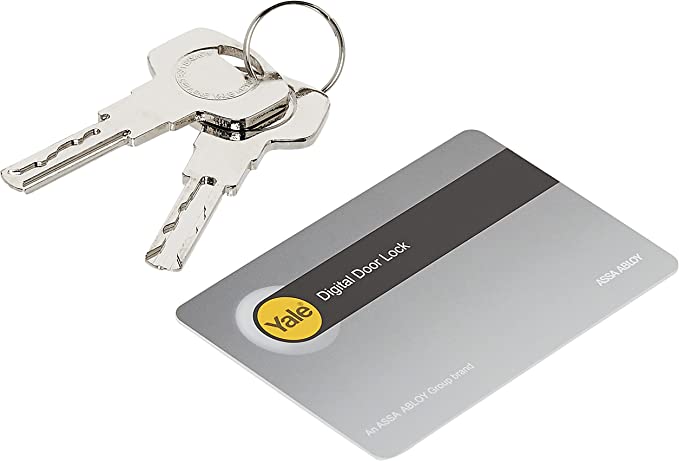 Yale Ydm3168 Digital Door Lock, Rfid, Keypad Digital Monoblock, Silver