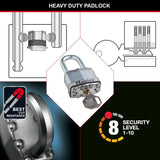Master Lock High security padlock long shackle 45mm M1EURDLJ