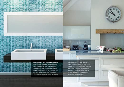 Wacker Germany Silicone Sealant General Purpose Gp (White, 280Ml)