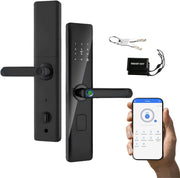Altix R9 Pro Wi-Fi Smart Door Lock – Keyless Entry with TTLock App, Fingerprint, PIN Code, IC Card & Mechanical Key – Remote Access & Monitoring – Biometric Door Lock Dubai – Smart Lock UAE