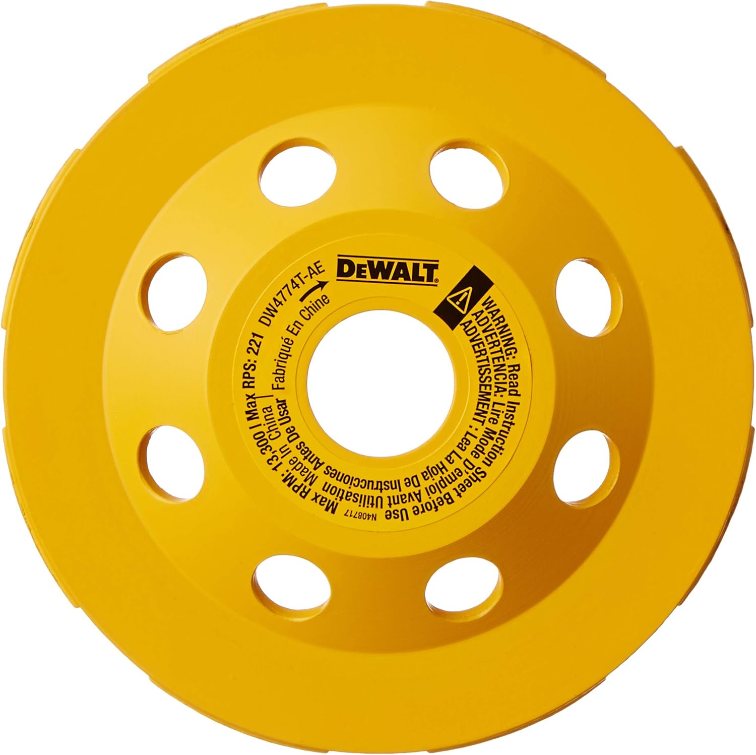 DEWALT Double Row Diamond Cup Wheel - 115 mm
