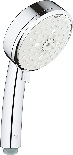 تجهيزات الدش والحمام من GROHE، دش يدوي بأربعة أوضاع رش - مجموعة Tempesta Cosmopolitan 100، 27575002 