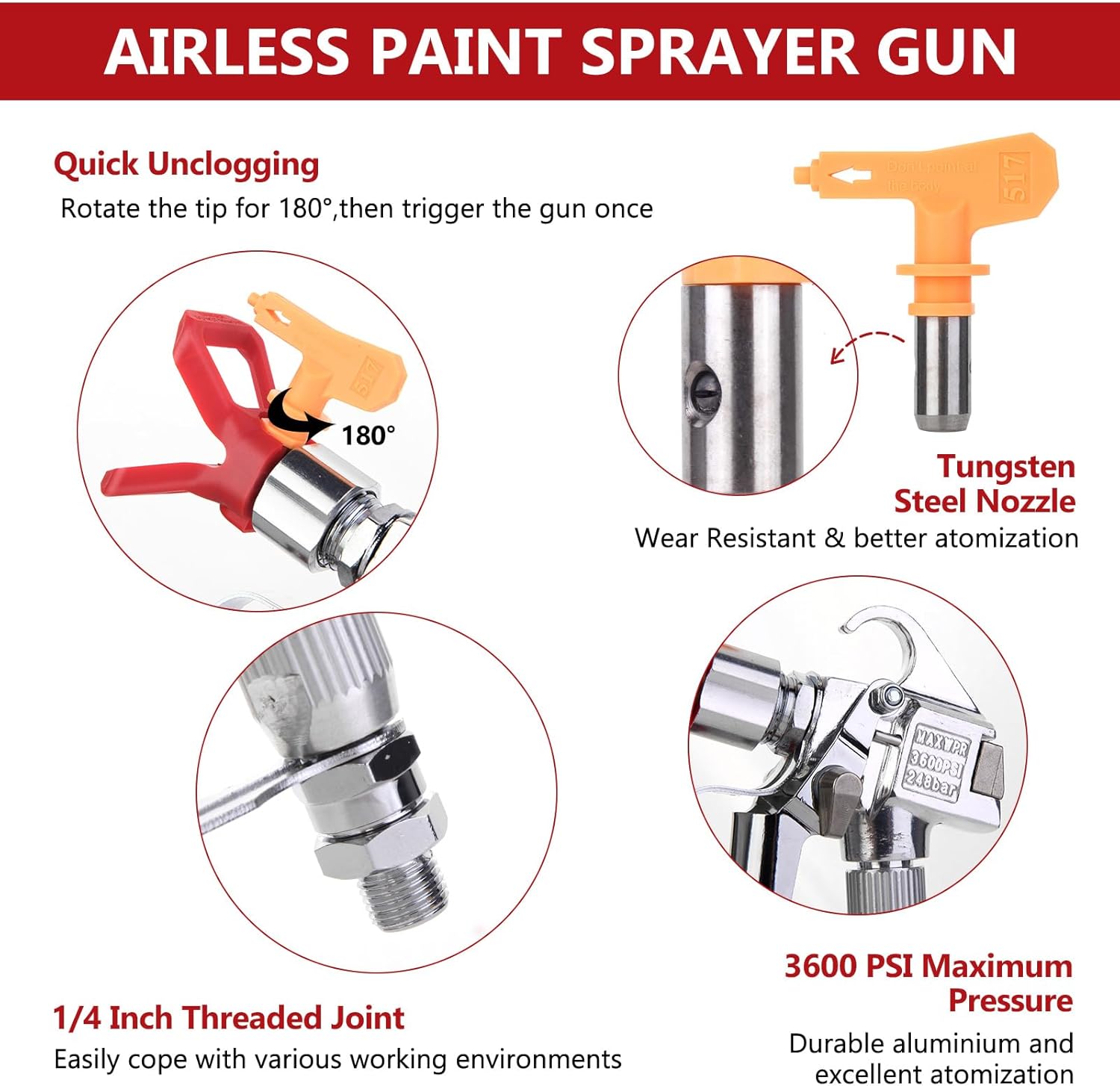 Airless Paint Spray Gun