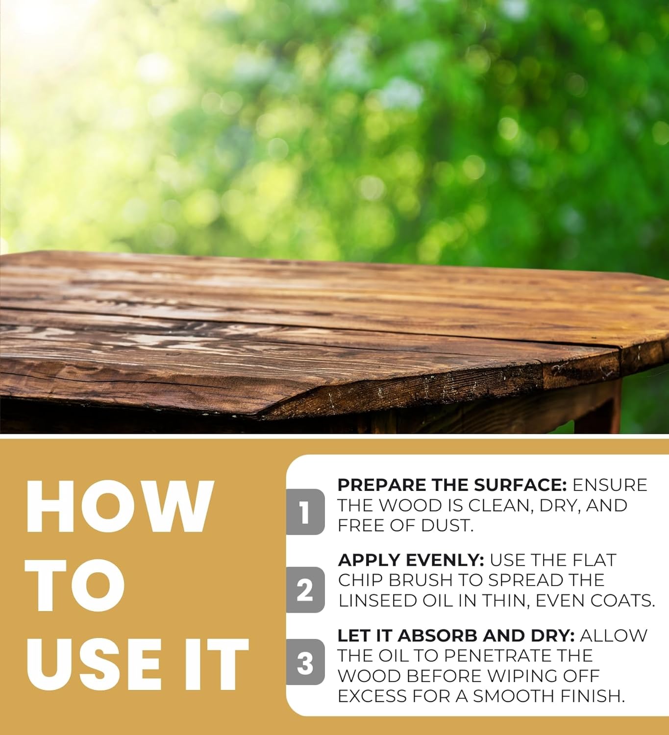 زيت بذر الكتان المغلي من كلين ستريب مع فرشاة طلاء - مخفف للدهانات الزيتية - زيت بذر الكتان للخشب والطلاء - يزيد من مقاومة الماء والخدش والالتواء - زيت الخشب للأثاث 