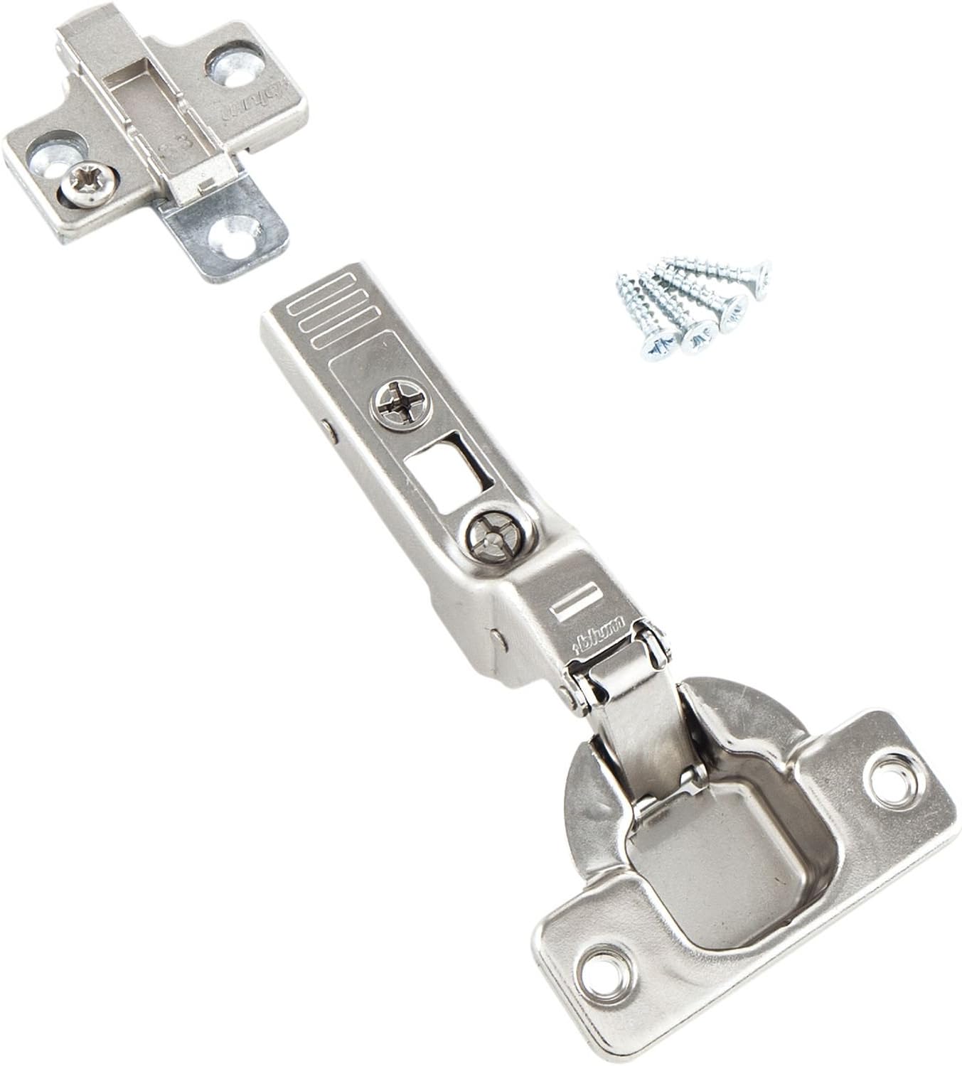 Blum clip top Blumotion furniture hinge integrated 107 degree set square., 105031163