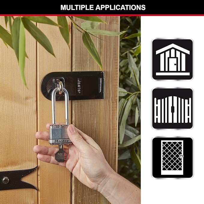 Master Lock Excell Laminated Steel 45mm Padlock M1EURDLHCC/M1EURDLH