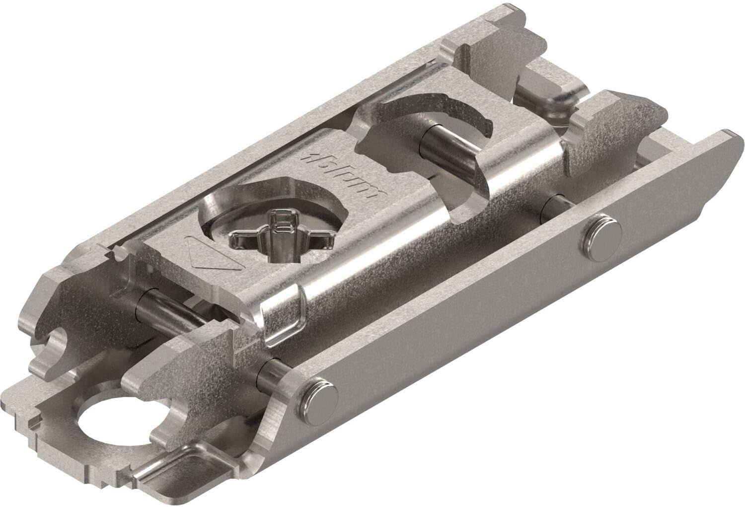 وحدة تخزين الطاقة Blum Aventos Tip On White Flap مع لوحة التثبيت 