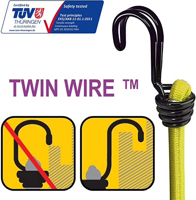 Master Lock Twin Wire bungee12-pack Model No. 3107EURDAT