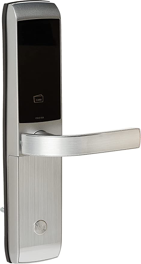 Yale Ydm3168 Digital Door Lock, Rfid, Keypad Digital Monoblock, Silver