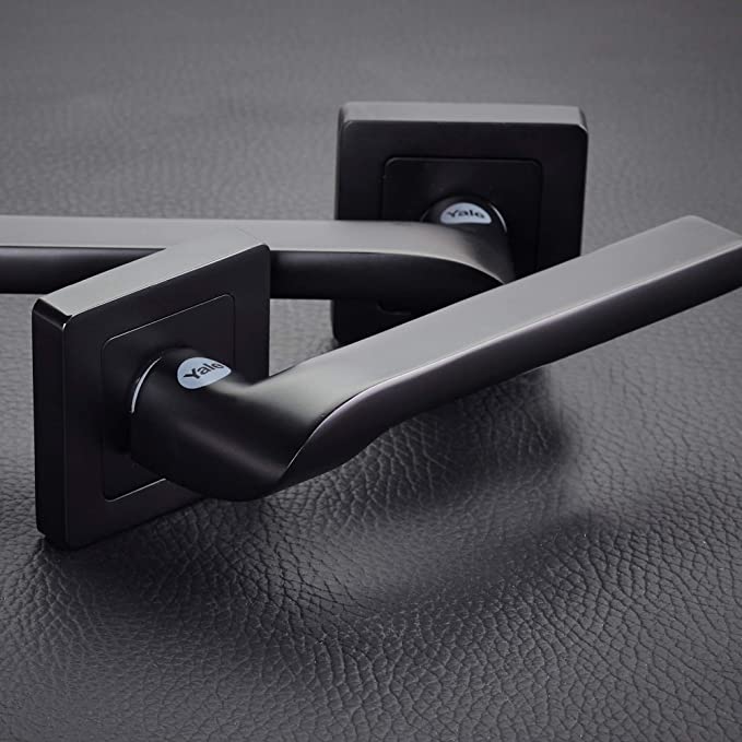 Door Handle Yale Siena Matt Black