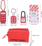 Lockout Tagout Bag 27 Pcs Kit