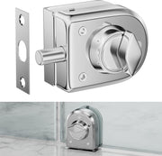Glass Door Lock SS304 Floor Latch Lock Bolt Ground Lock
