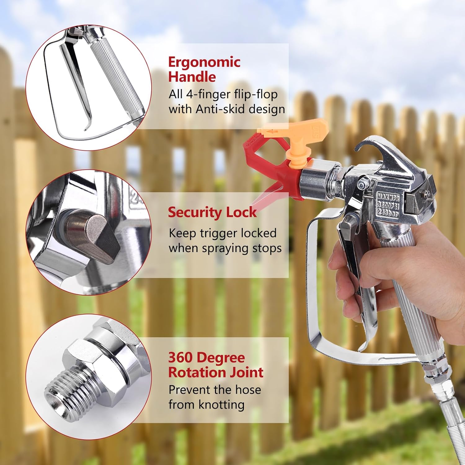 Airless Paint Spray Gun