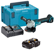 Makita Cordless Angle Grinder 115mm 18V 5.0Ah With 2Battery + 1Charger DGA454RTJ