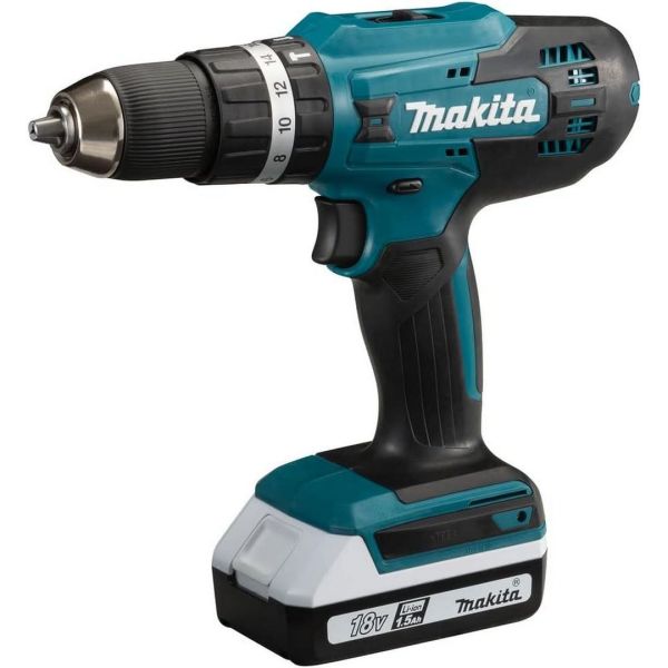 Makita Cordless Hammer  Drill 13mm 2 Speed 18V / 1.5A G-Series HP488D002