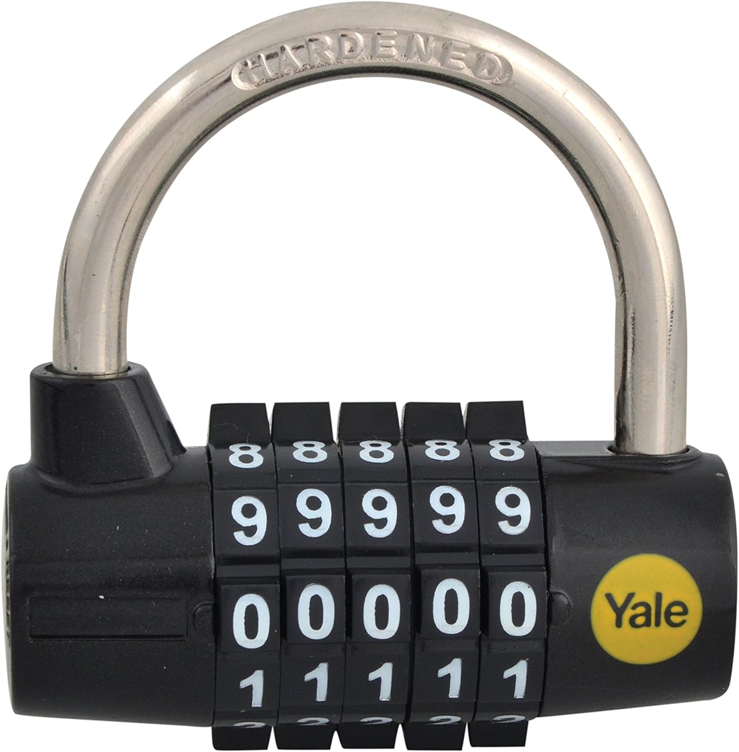 Yale Combination Padlock Black Y160/48/123/1