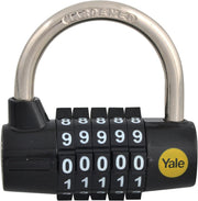 Yale Combination Padlock Black Y160/48/123/1