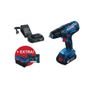 Bosch GSB 180-li 18V Impact Drill with 2x2AhBat+ 41pcs set+ CaseBox