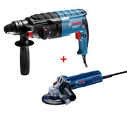 Bosch GBH 2-24 DRE Rotatry Hammer + GWS9-115 900W Grinder