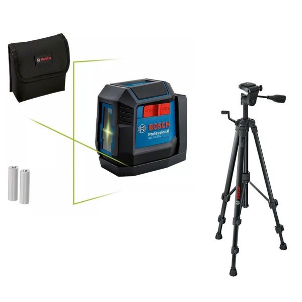 Bosch Laser Level GLL 12-22 Green Beam + BT 150 Stand