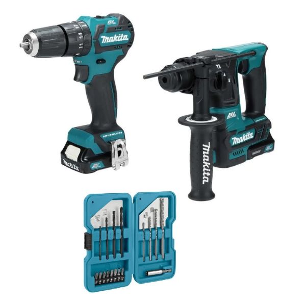 Makita 12V Max Li-ion C/Less Hammer Drill+Rotary Hammer ( Ramadan Combo )