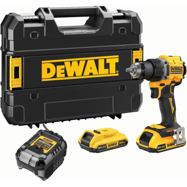 Dewalt 18V Drill Driver With 2 X 2Ah Batteries - DCD794D2T-QW
