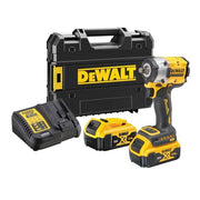 Dewalt 18V Xr 1/2 Compact Impact Wrench Hr. T + Charger + 2X5Ah Battery DCF921P2T-GB