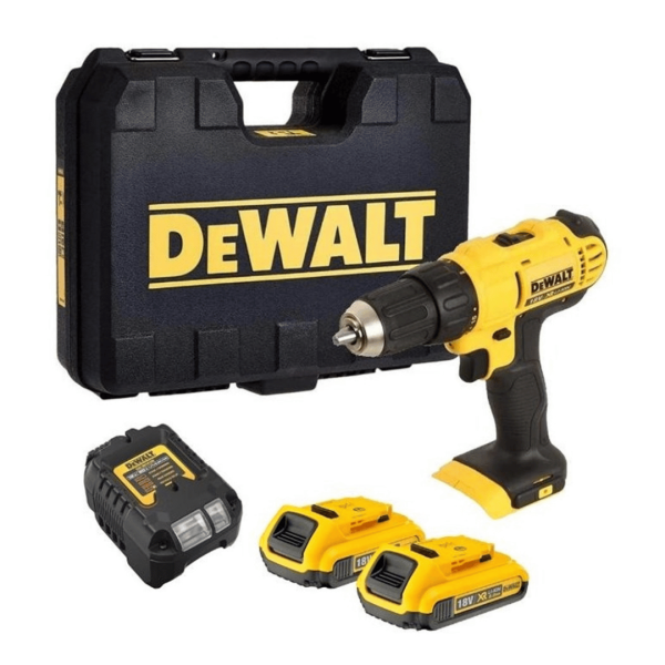 Dewalt 18V Xr Drill Driver 2X2Ah DCD771D2T-GB (Carbon Brush)
