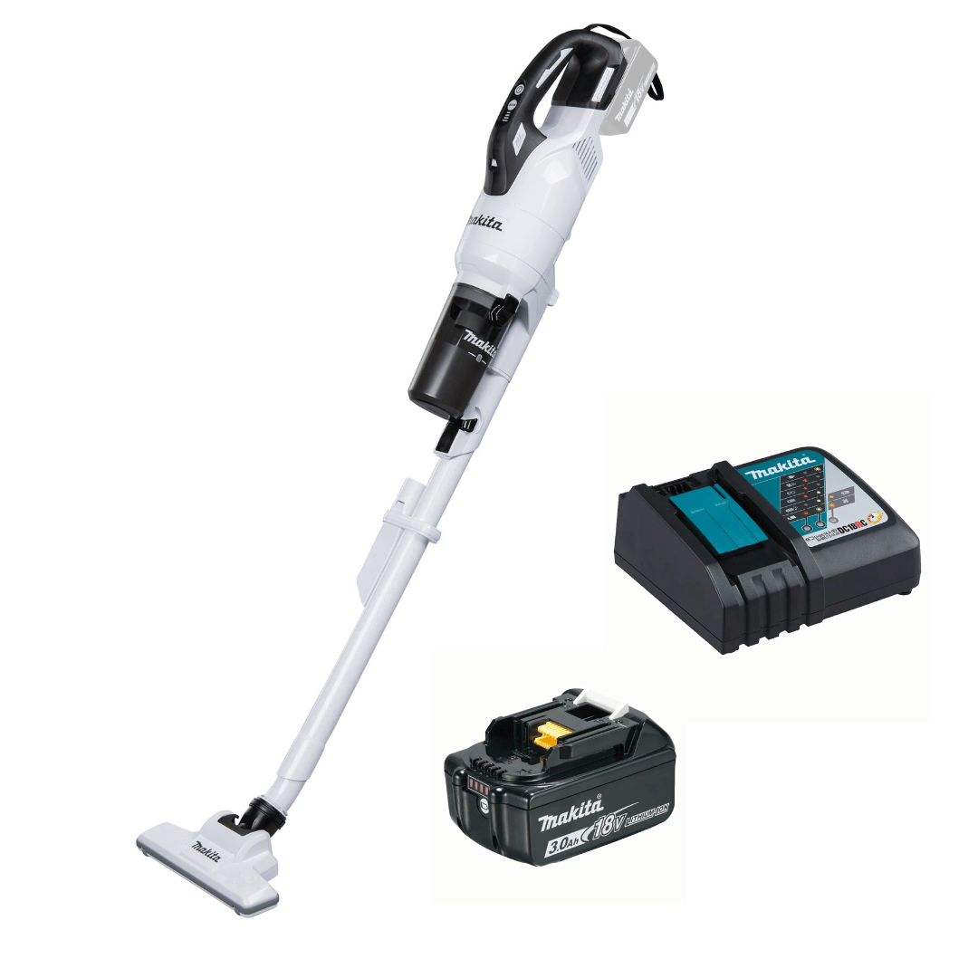Makita 18V Li-ion Cordless Vacuum Cleaner with 1x Battery & Charger DCL286FRFW