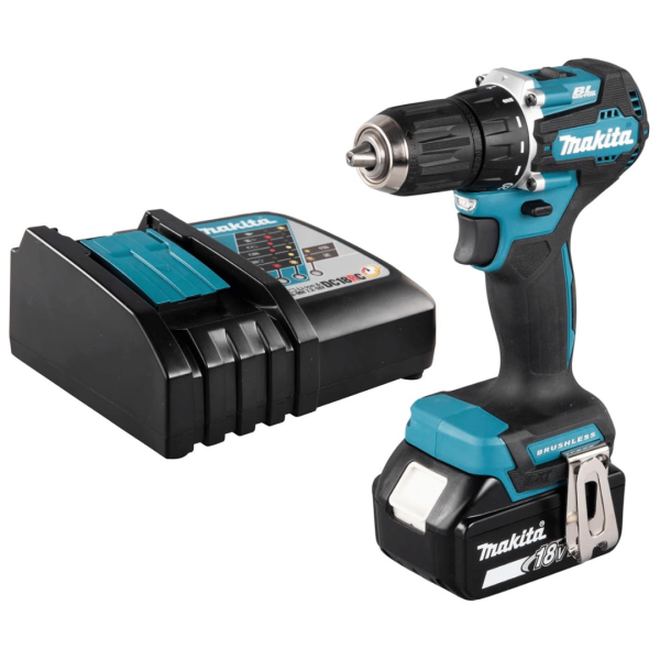 Makita 18V Li-ion Cordless Driver Drill Set with 1x Battery & Charger