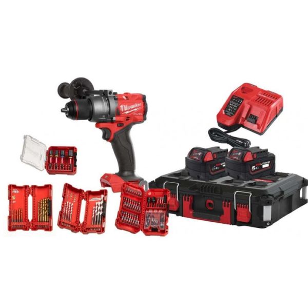 Milwaukee M18 Impact Drill Combo FPD3100P-502P 4933498240
