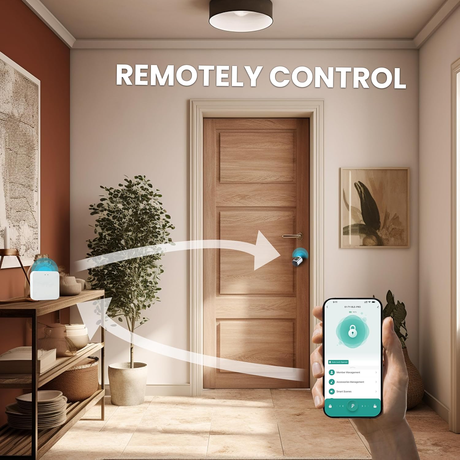 Altix CL1X TUYA Smart Door Lock Keyless | Fingerprint & Passcode | Bluetooth | Keycard & Key | DIY Install | Suitable for Home, Office | Highly Secure | Adjustable Length 60-90mm | Pearl Chrome NEW