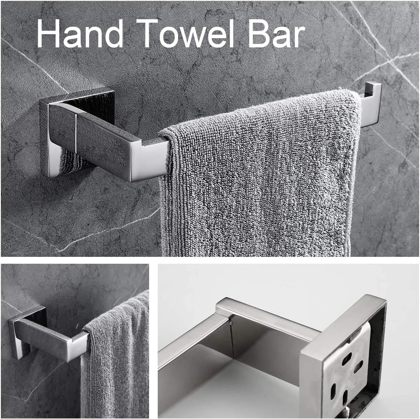 Towel Coat Hooks SUS304 Stainless Steel Bathroom Bathroom Hardware Clothes Garage Hotel Cabinet Closet Sponges Robe Hook Wall Mounted Kitchen Heavy Duty Bath Door Hanger