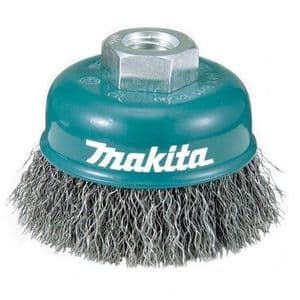 Makita Cup Brush Crimped Steel Wire 60mmxM14x2 D-24072