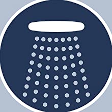 GROHE Shower and Bathroom Fixtures, Hand Shower with 4 spray modes - Tempesta Cosmopolitan 100 Collection, 27575002